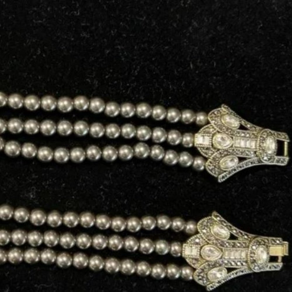 Heidi Daus - Gorgeous Choker or Two Bracelets - Versatile